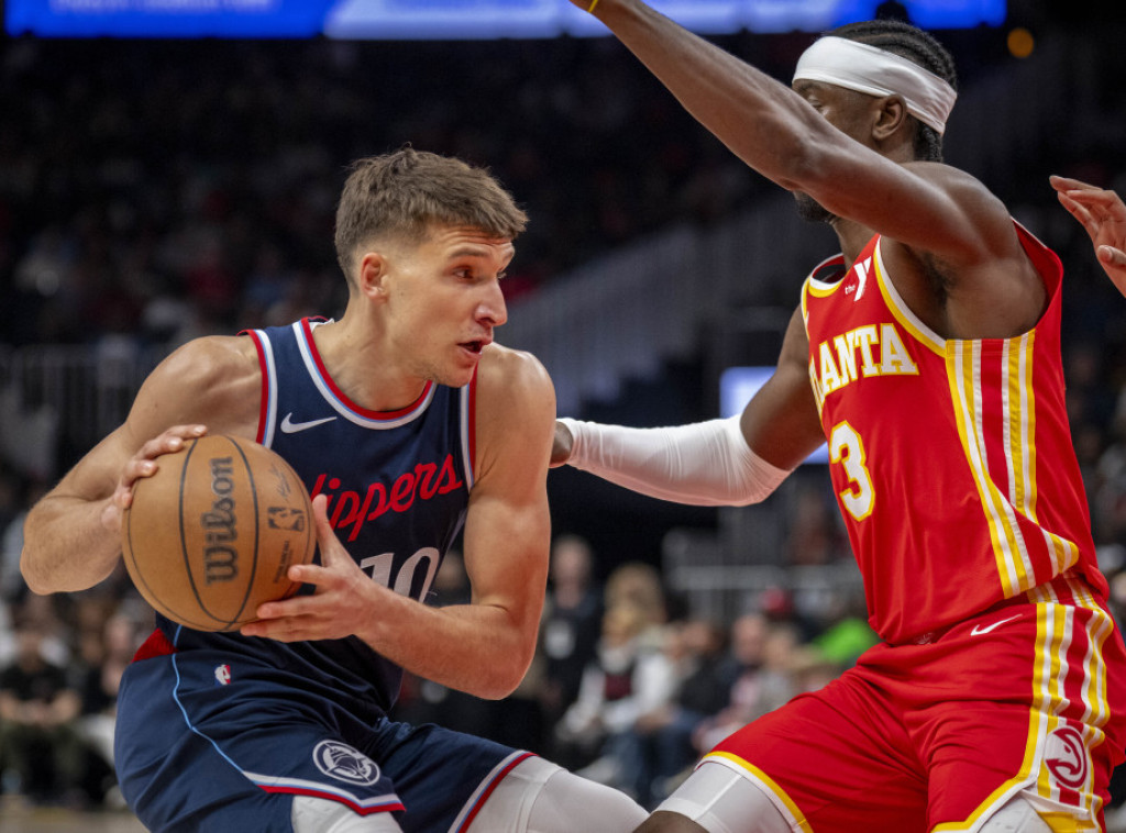 Bogdan Bogdanović postigao 12 poena u pobedi LA Klipersa protiv Atlante