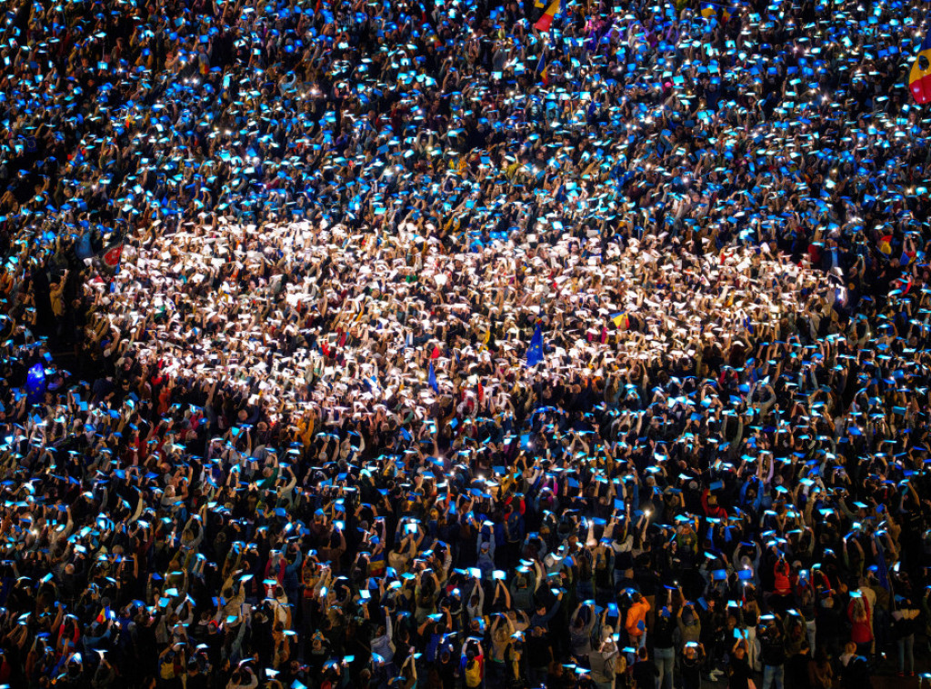 Više od 10.000 ljudi na proevropskom mitingu u Rumuniji