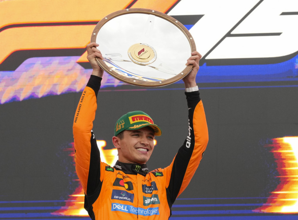 Lando Noris pobedio u prvoj trci Formule 1 u sezoni