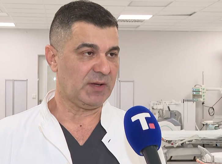 Vladimir Arsenijević: U Urgentni centar od subote primljeno 111 pacijenata