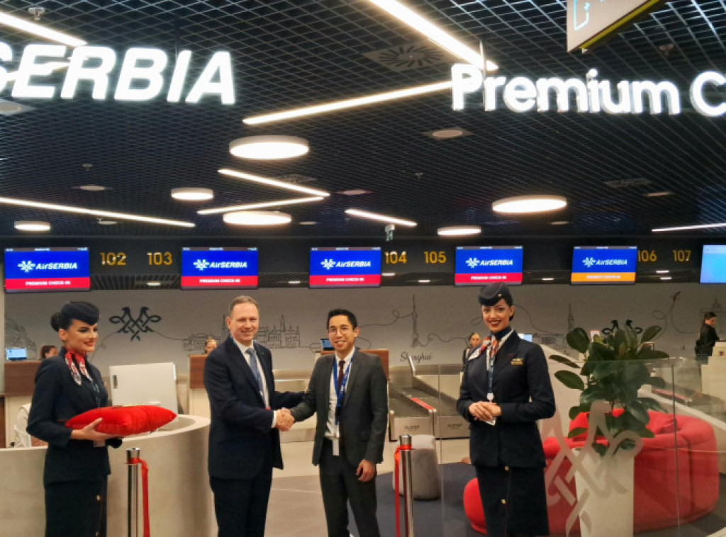 Er Srbija otvorila novu zonu za prijavu na let u biznis klasi na "Nikoli Tesli"