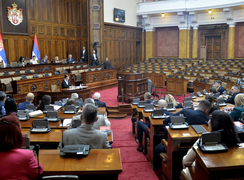 Danas u Skupštini Srbije prve dve sednice prolećnog zasedanja