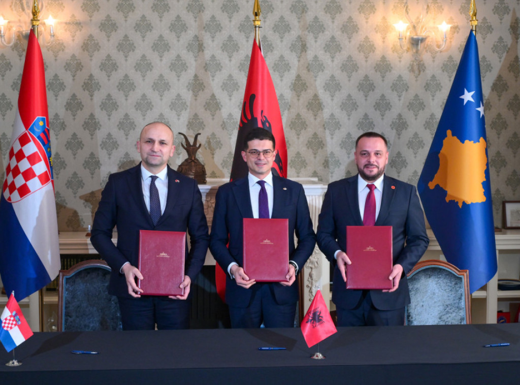 Tirana, Zagreb i Priština potpisali memorandum o saradnji u oblasti odbrane