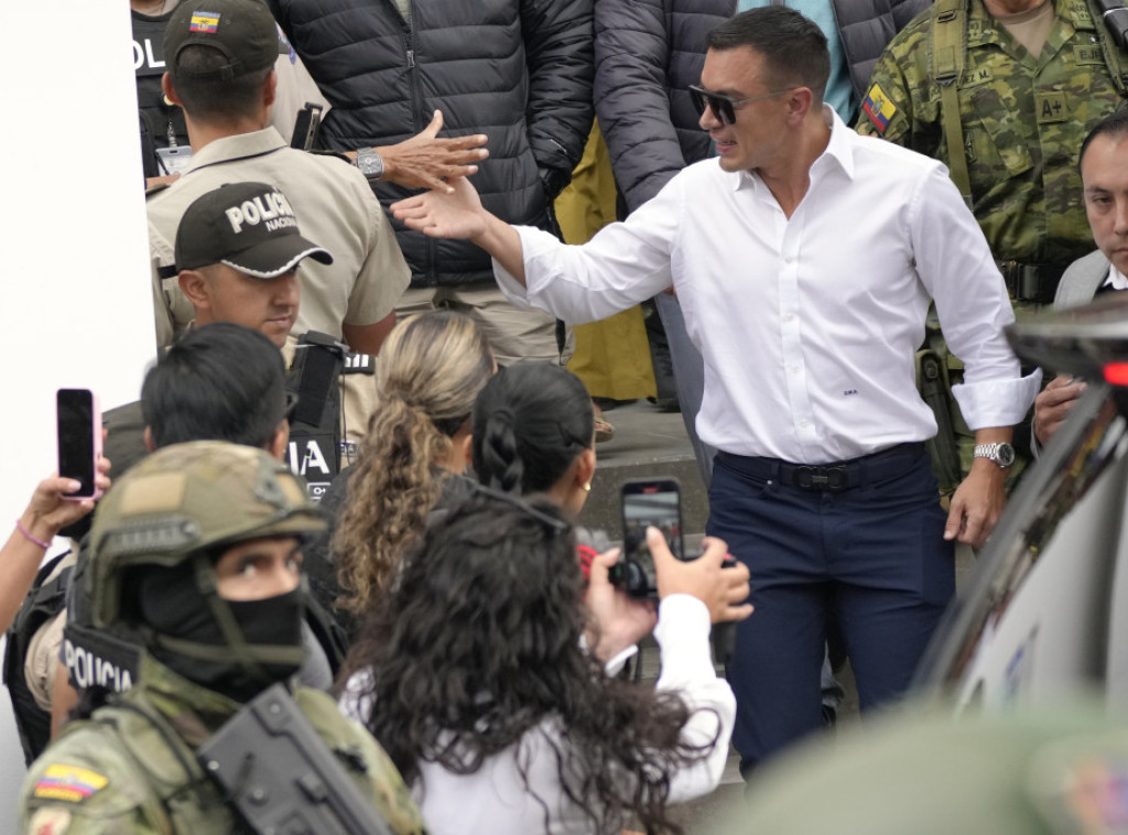 Predsednik Ekvadora traži pomoć SAD, Evrope i Brazila protiv kriminalnih bandi