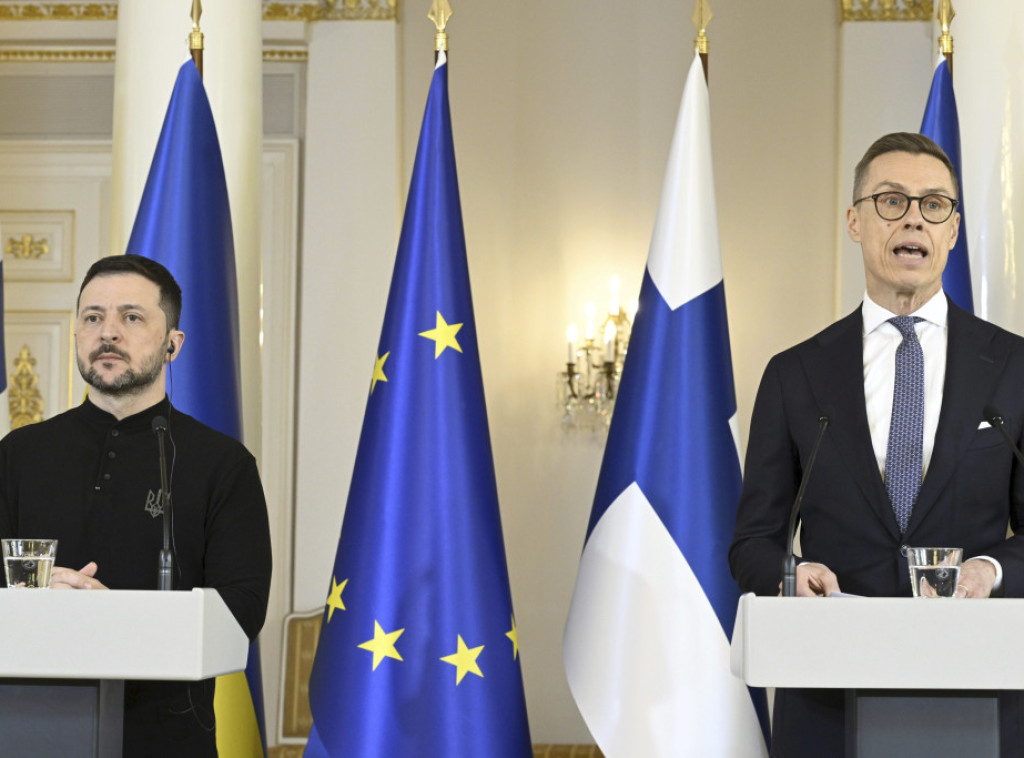 Finski predsednik Stub razgovarao sa Zelenskim o pregovorima u Ženevi