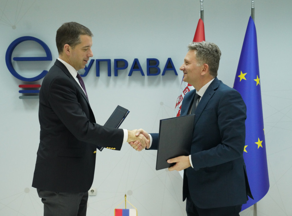 Đurić i Jovanović potpisali protokol o saradnji za nadogradnju Viznog sistema