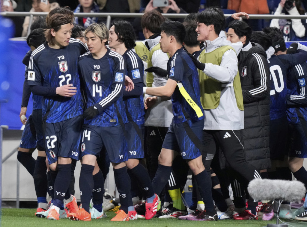 Fudbaleri Japana prvi obezbedili plasman na Svetsko prvenstvo 2026. godine
