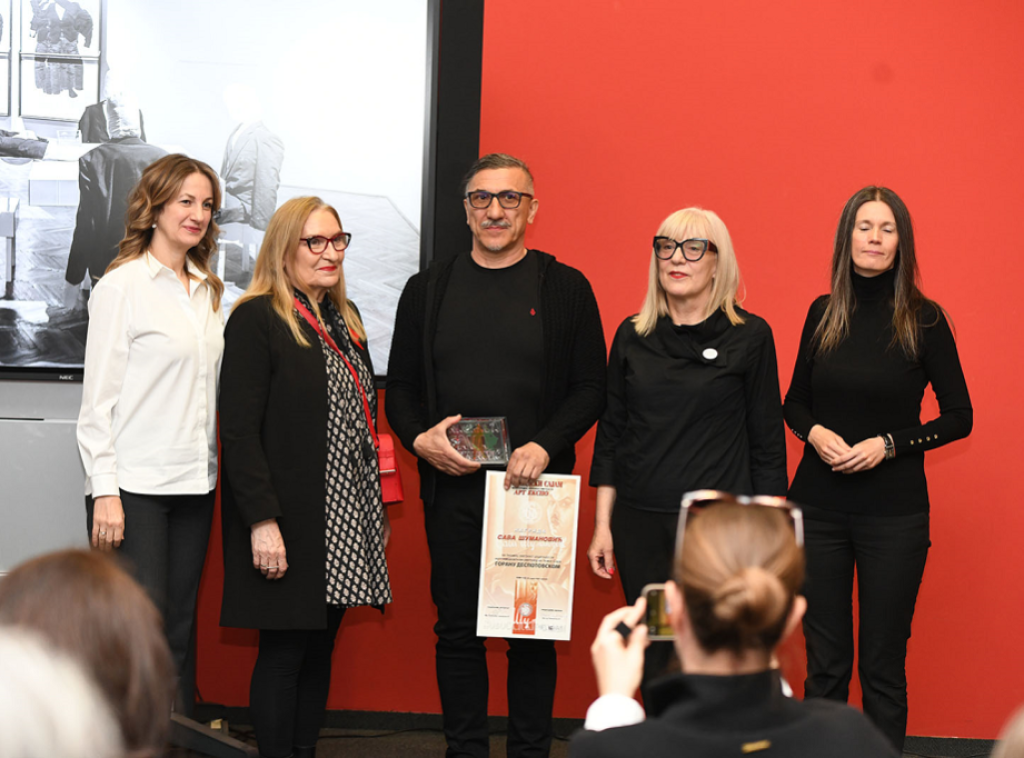 Multimedijalnom umetniku Goranu Despotovskom uručeno priznanje "Sava Šumanović"