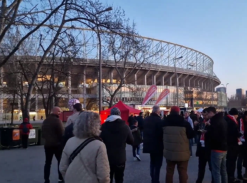 Remi fudbalera Austrije i Srbije u Beču, majstorija Samardžića