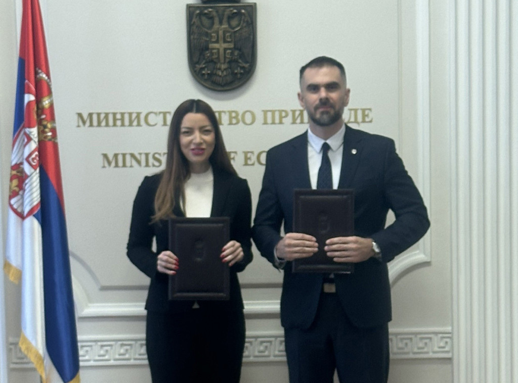 Mićin i Mesarović potpisali ugovor za izgradnju saobraćajnice u radnoj zoni Sever