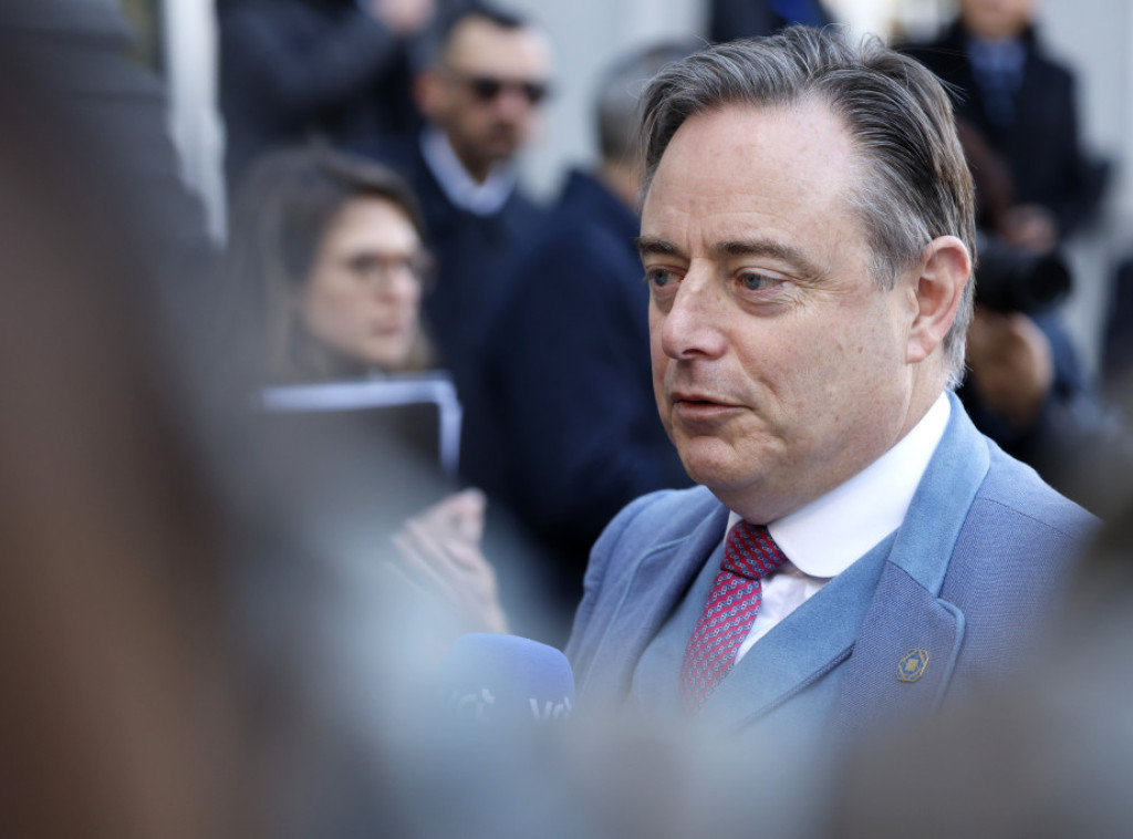 Belgijski premijer Bart De Vever: Najbolje da se za sada zamrznuta ruska sredstva ostave u Evrokliru