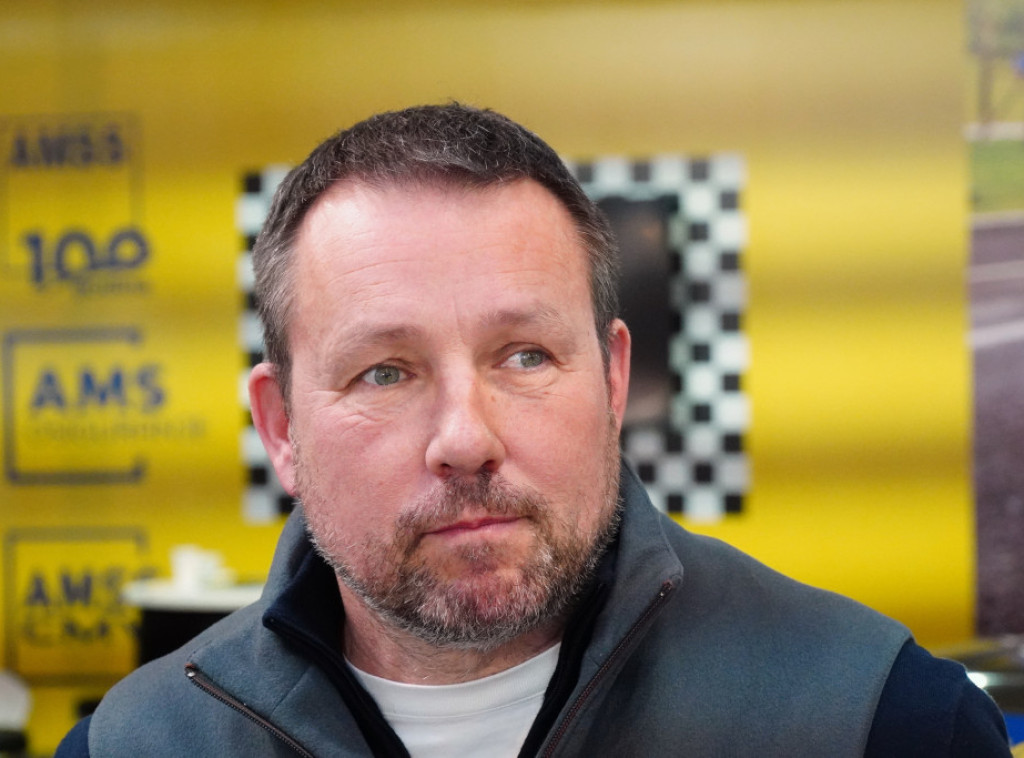 Andrej Kulundžić, direktor za sport i bezbednost AMSS, na Sajmu automobila