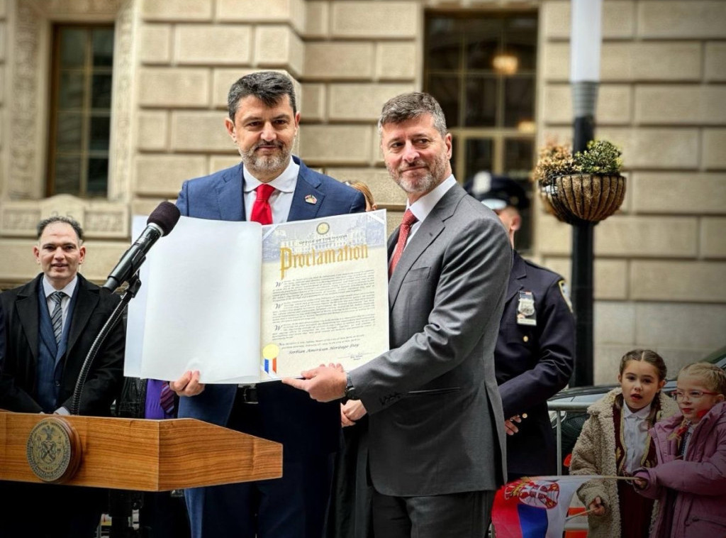 Na Menhetnu obeležen Dan srpsko-američkog nasleđa u Njujorku