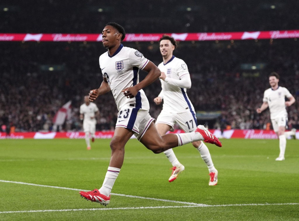 Fudbaleri Engleske pobedili Albaniju na startu kvalifikacija za Mundijal 2026. godine