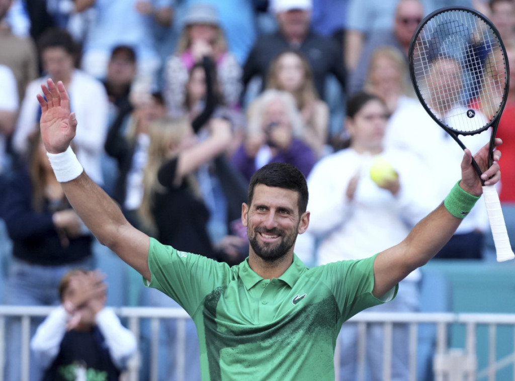 Djokovic defeats Musetti to advance to Miami Masters quarters