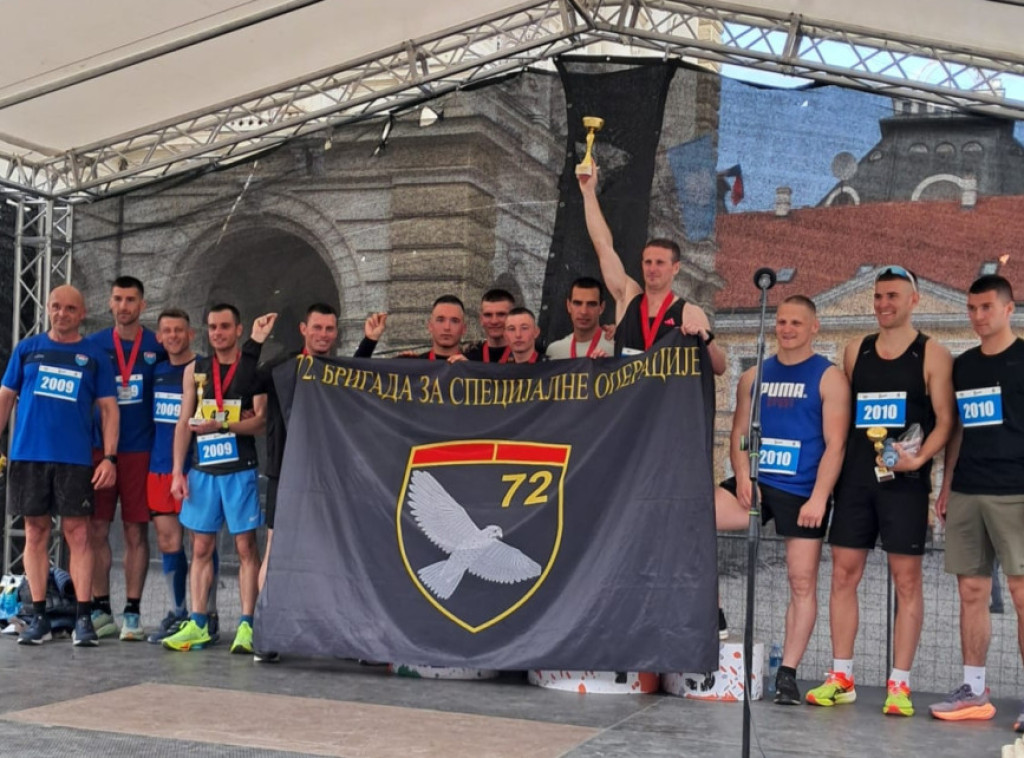Uspeh pripadnika vojske na 32. Novosadskom polumaratonu
