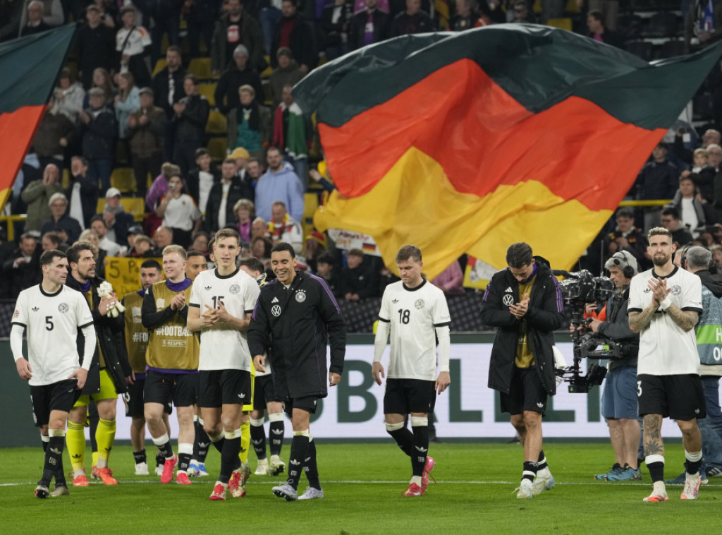 Fudbaleri Nemačke prvi polufinalisti Lige nacija