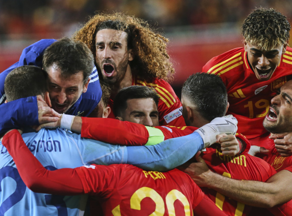 Fudbaleri Francuske, Španije i Portugalije u polufinalu Lige nacija