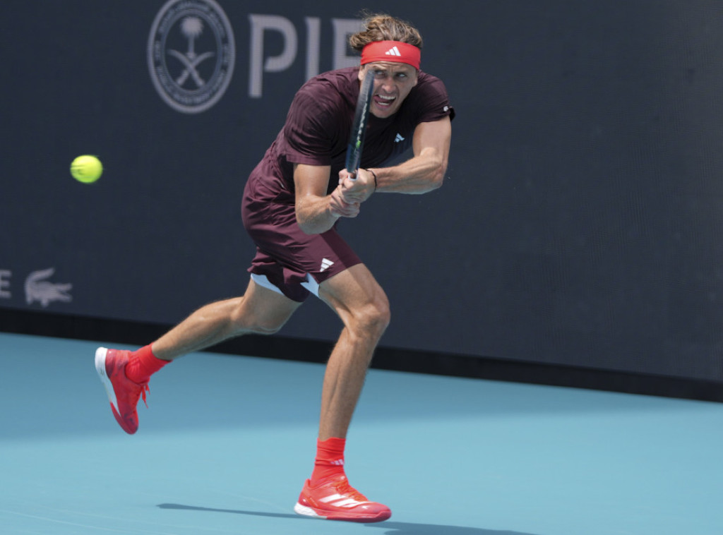 Aleksandar Zverev plasirao se u osminu finala Mastersa u Majamiju