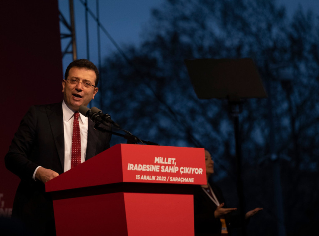 Imamoglu osuđen na novu zatvorsku kaznu zbog vređanja vrhovnog istanbulskog tužioca