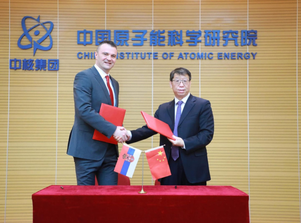 Serbia, China sign MoU in nuclear sciences