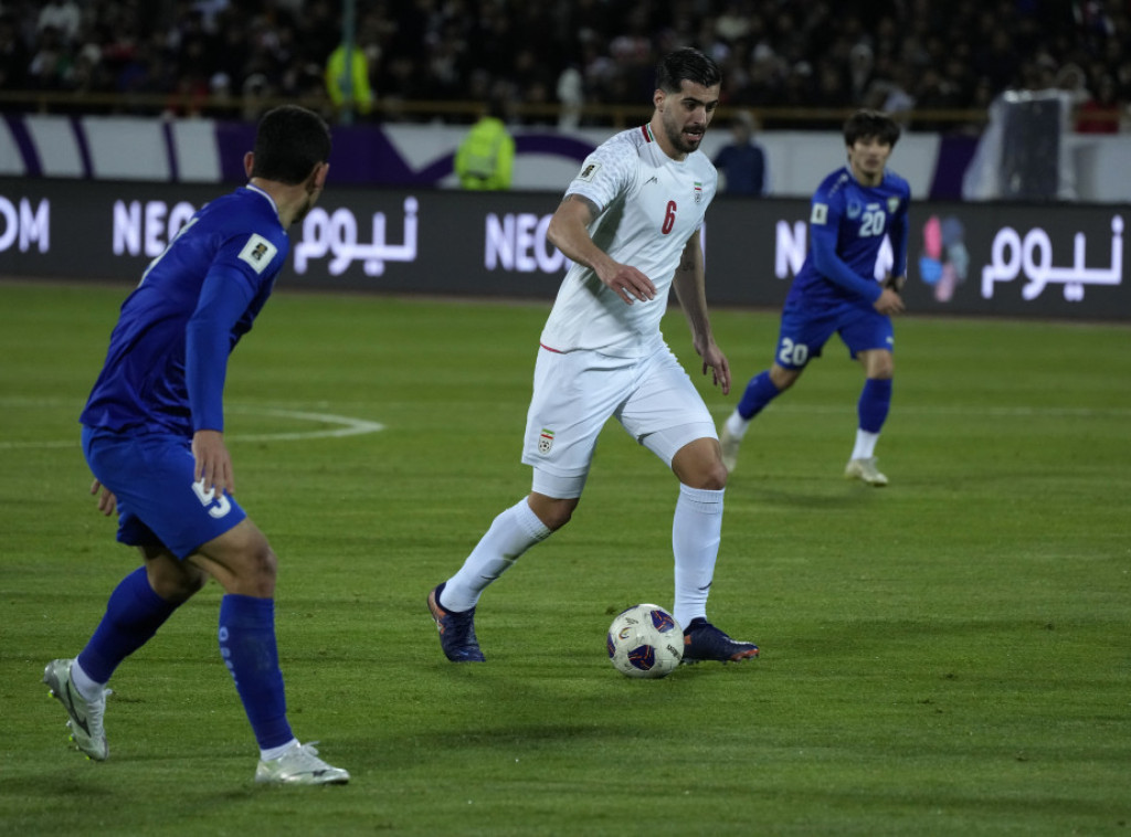 Fudbaleri Irana šesti učesnici Svetskog prvenstva 2026. godine