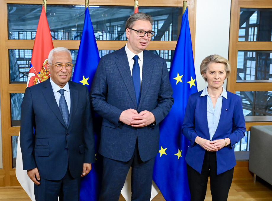 Vučić: Razgovor u Briselu dobar i važan, neki ne mogu da priznaju ugled Srbije