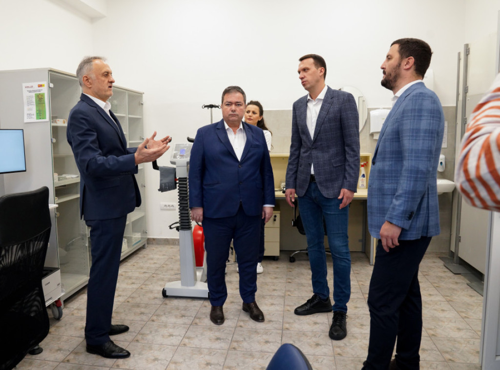 Otvorena renovirana ambulanta Zavoda za sport i medicinu sporta u SKC ''Tašmajdan''