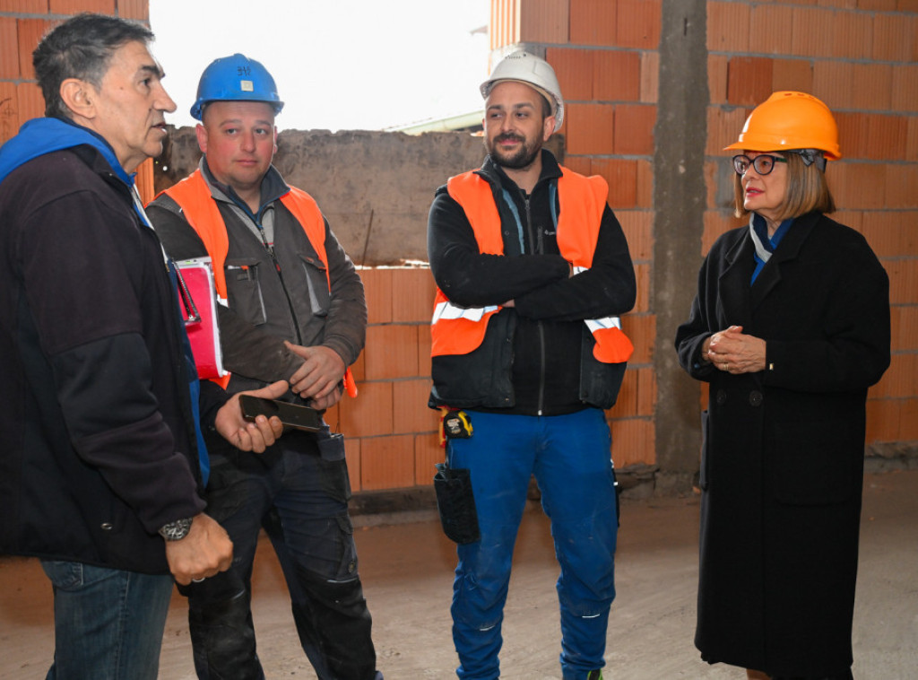 Maja Gojković: Radovi na Domu kulture i fabrici vode u Temerinu biće završeni 2026. godine