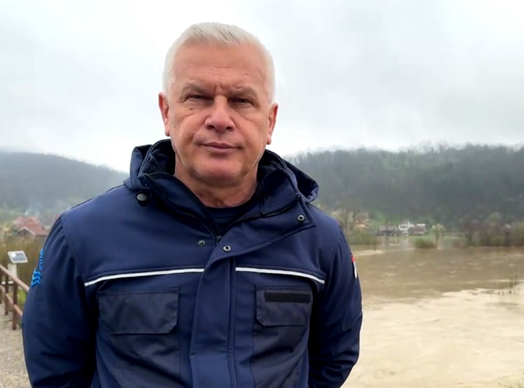 Goran Puzović: Izlio se Jadar u selu Bradić kod Loznice, proglašena redovna odbrana