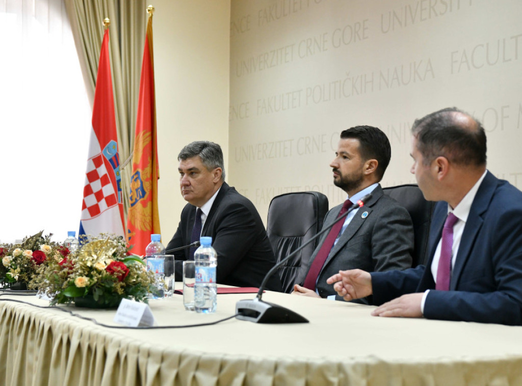 Zoran Milanović: Status hrvatske zajednice u Crnoj Gori je najstabilniji u odnosu na susedne države