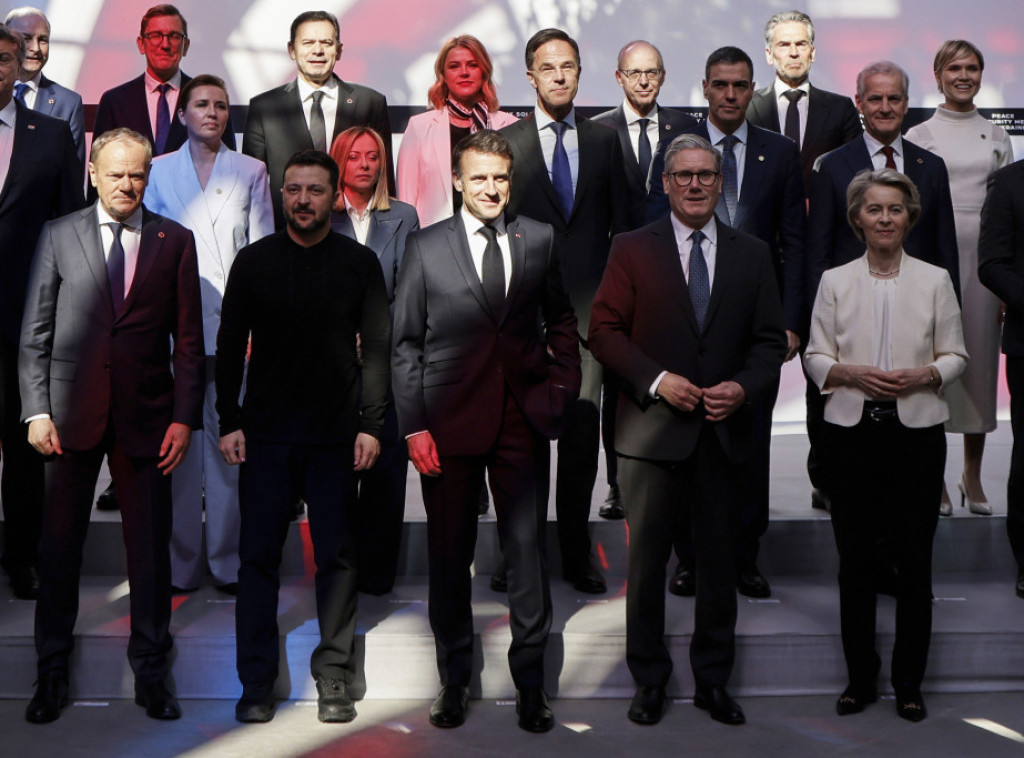 Pariz: Starmer, Zelenski i Šolc složili se da nije vreme za ukidanje sankcija Rusiji