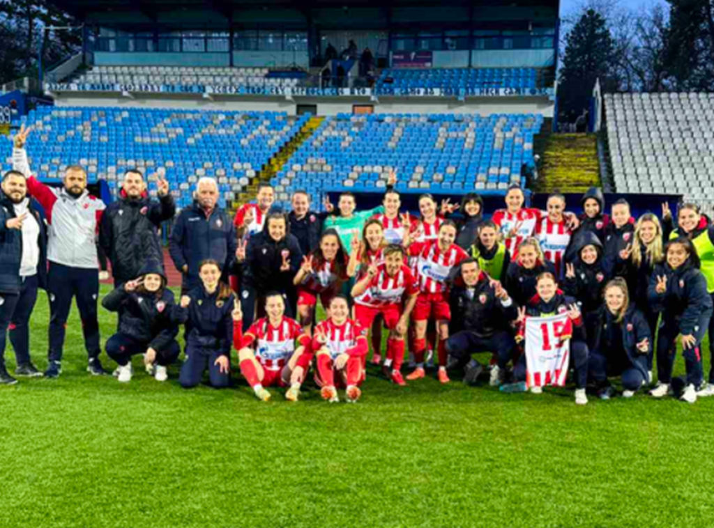 Istorijski trijumf fudbalerki Zvezde protiv Spartaka u Subotici,dva gola Nine Matejić