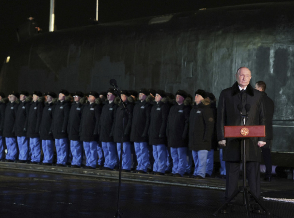 Putin odobrio porinuće nove nuklearne podmornice Perm