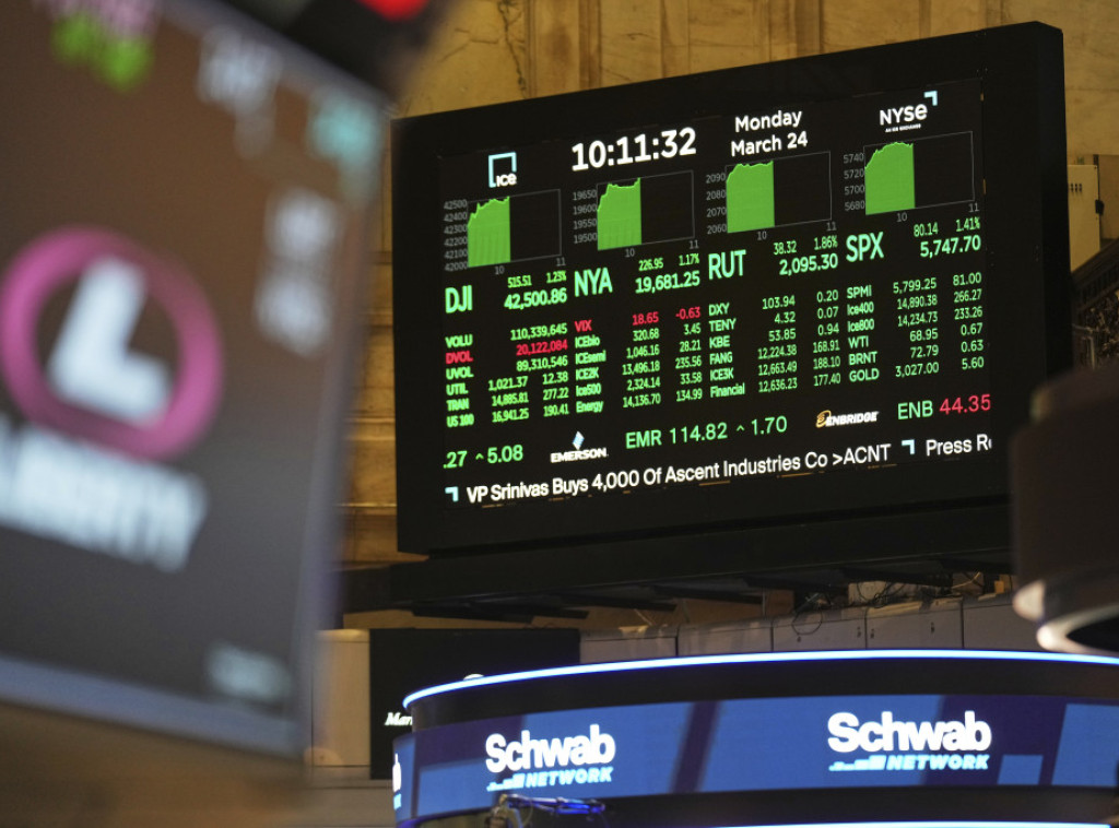 Evropski i američki indeksi u padu, strah od Trampovih carina potresa azijska tržišta