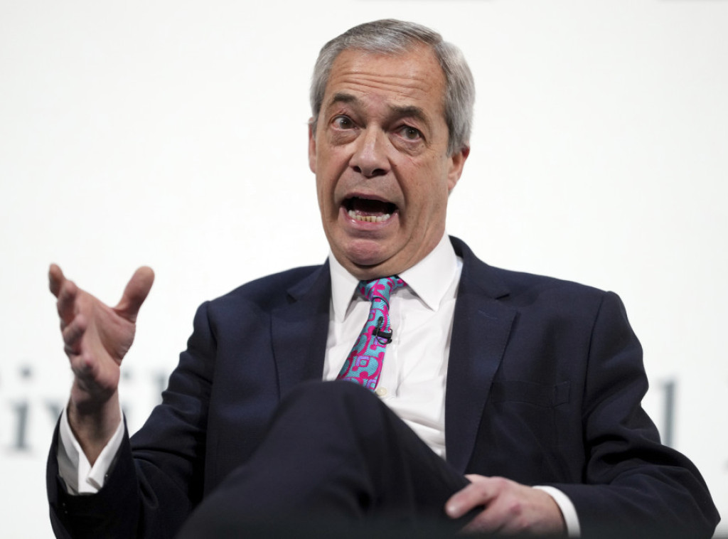 Najdžel Faraž: Putin dobija previše od pregovora o okončanju rata u Ukrajini koje predvode SAD