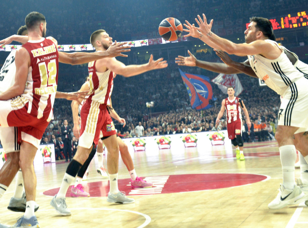 Košarkaši Zvezde poraženi u Areni od Real Madrida