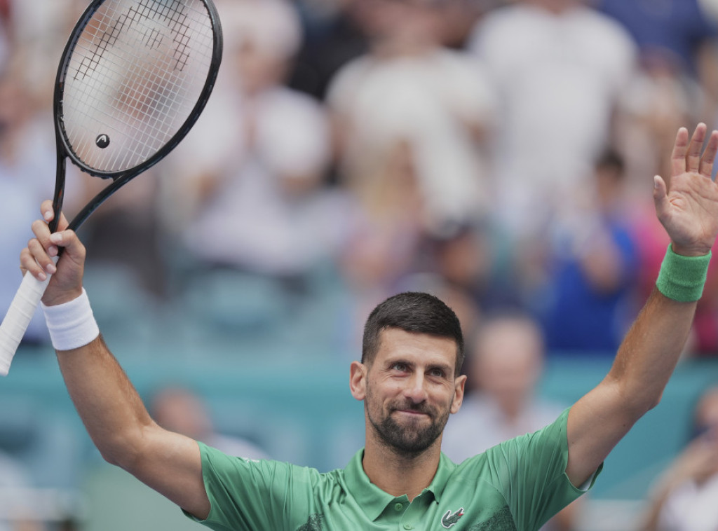 Đoković ekspresno do pobede protiv Dimitrova za finale Mastersa u Majamiju