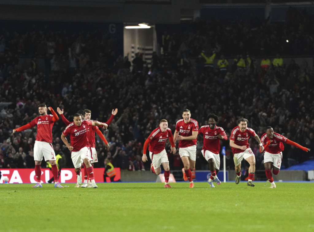 Milenković sa Notingem Forestom u polufinalu FA kupa