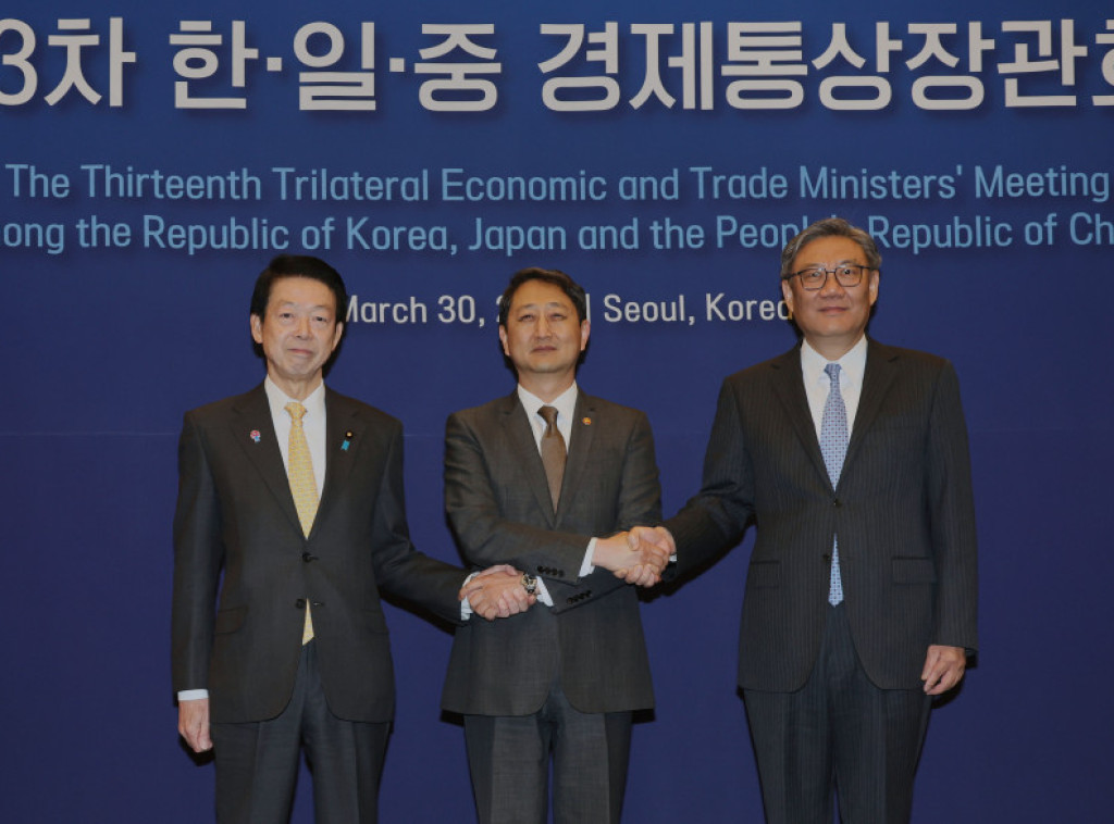 Južna Koreja, Kina i Japan se dogovorili da unaprede regionalnu trgovinu