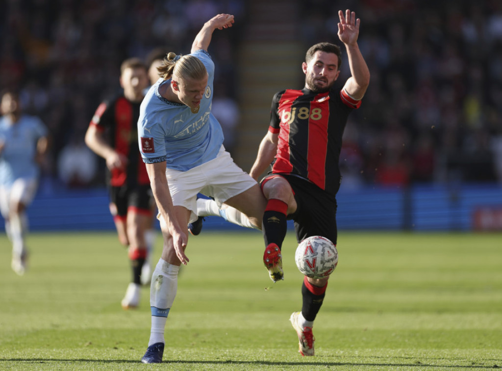 Haland i Marmuš odveli Siti u polufinale FA kupa