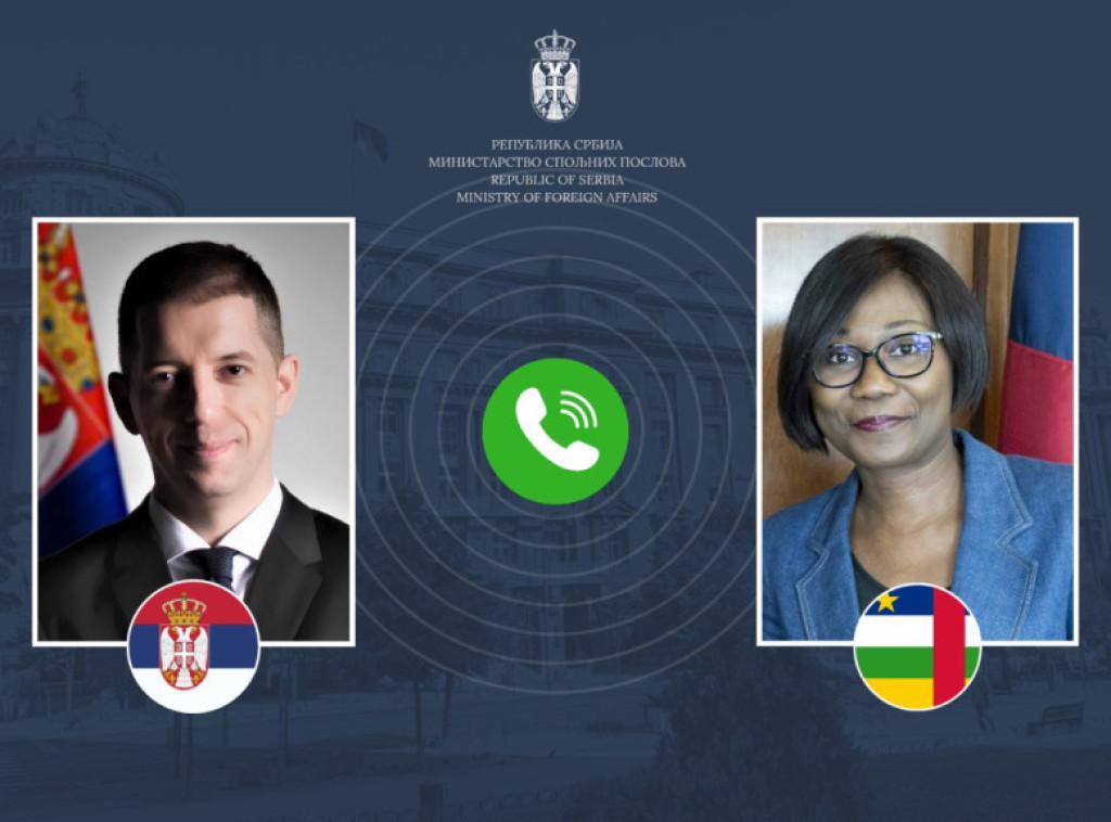 Đurić sa šeficom diplomatije Centralnoafričke Republike o saradnji dve zemlje
