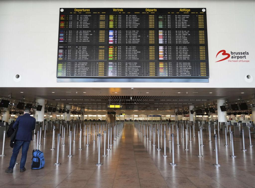 Zbog štrajka u Belgiji protiv mera štednje obustavljeni svi letovi