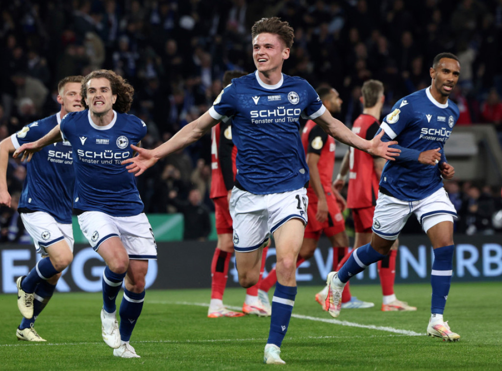 Trećeligaš Arminija eliminisao Leverkuzen u polufinalu Kupa Nemačke