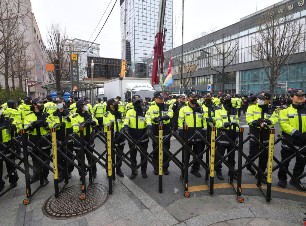 Povećane mere bezbednosti u Seulu pred presudu o opozivu predsednika Juna