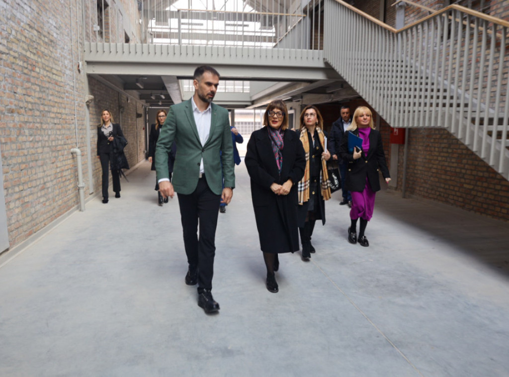 Mićin i Gojković obišli Kreativni distrikt