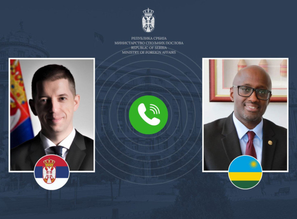 Đurić sa ministrom inostranih poslova Ruande o unapređenju odnosa dve zemlje