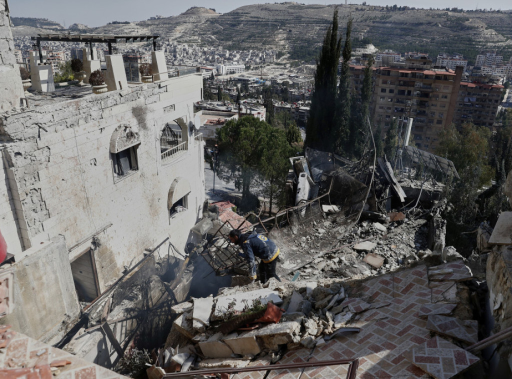 Izrael bombardovao naučni centar kod Damaska i dve vazuhoplovne baze u Siriji
