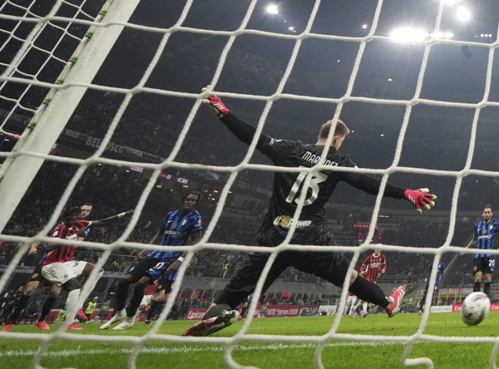 Remi fudbalera Milana i Intera u prvom meču polufinala Kupa Italije