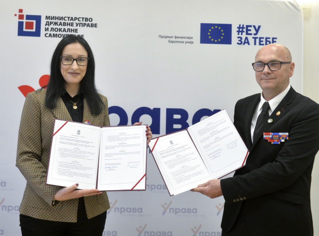 Žarić Kovačević potpisala Memorandum o saradnji sa Udruženjem veterana ''Košare''